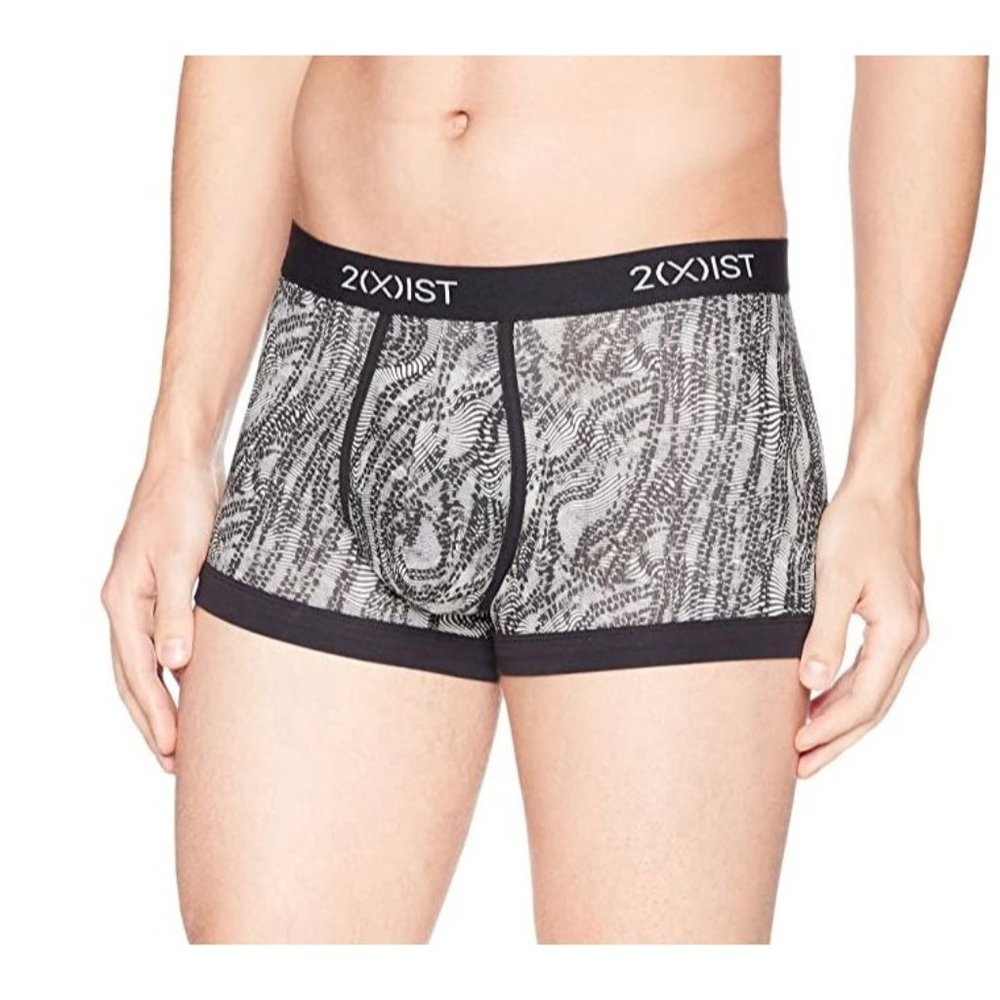 2{X}IST Men's Graphic Trunk SIZE M  Underwear 2xist Boxer Brief NWOT